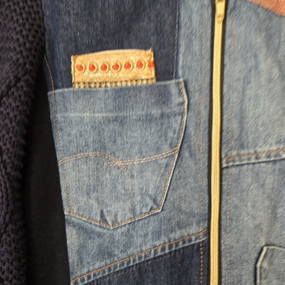 Desigual Xotic Laudio Denim Jacket 38 EUR - Picture 7 of 12